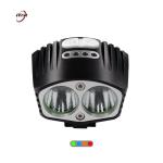 OEM 2000 Lumens Bike Light , Bicycle Flashing Lights Owl Eyes Designed