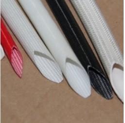 Wholesale Silicone Rubber Cable Sleeve Coated Fiberglass Insulating Tubefor Electrical from china suppliers