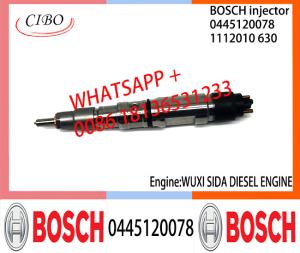 BOSCH 0445120078 1112010630 Neutral Fuel Injector Assembly 0445120078 1112010630 For WUXI SIDA DIESEL ENGINE