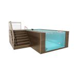 AUPOOL Endless Backyard Workout Resistance Swimming Pool Non-Yellowing for 30