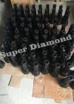 Down The Hole Hammer DTH Drill Bits DHD340 Flat Face In Golden Color
