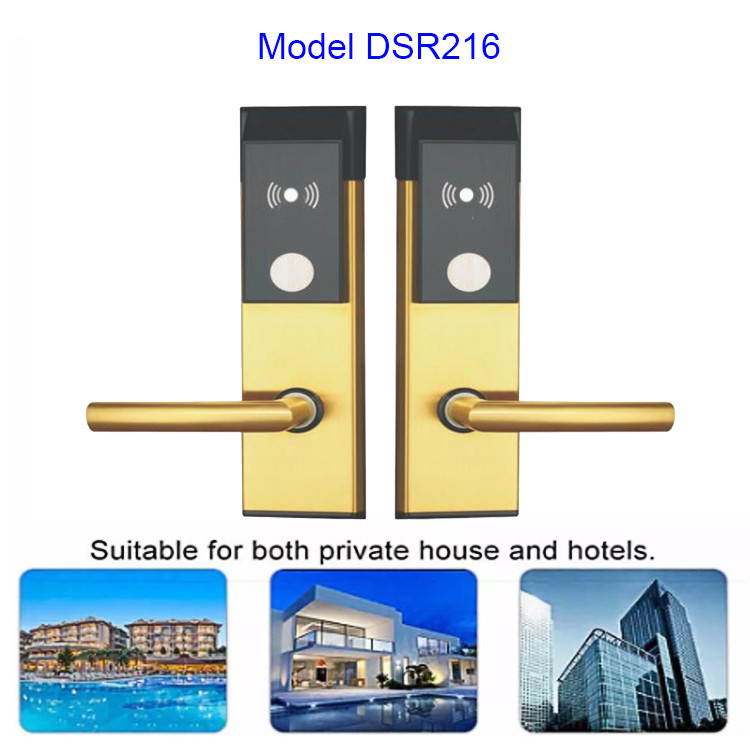 Stainless Steel Smart Door Lock System Hotel Electronic Locks for Hotel Room