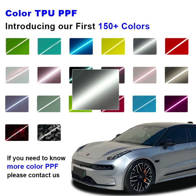 10-Year Warranty Car PPF Film Anti-Scratch Color Change Car Wrap Film