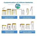 IEC62133 3.7V 403048 Lithium Polymer Battery Pack 550mah 500times Cycle Life