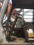 japan hitachi ex100wd-1 wheel excavator