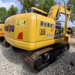 Japanese Imported Original Komatsu PC110-7 Used Small Excavator 65kw Rated Power
