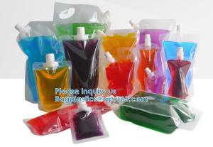 Wholesale Stand-Up Drink Spout Pouch, Water Bottles Nozzle Bag, Beverage Mouth Bag, Beverage Liquid Juice Milk Coffee from china suppliers