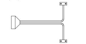 Wholesale ATM Spare Parts NCR 445-0599848 Door Switch Harness (RAL) from china suppliers