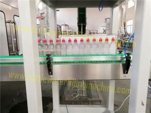 Wholesale Juice / Water Automatic Bottle Filling Machine , Customized Drinking Water Bottling Plant from china suppliers