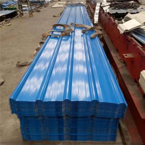 Wholesale 30years blue color 0.526mm corrugated roofing sheet for caravan building from china suppliers