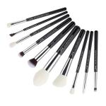Professional ISO9001 Natural Makeup Brushes Set Soft No Shedding Fiber