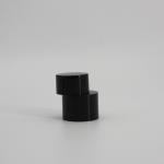 24mm 28mm PP Black Double Layer Flip Top Cap
