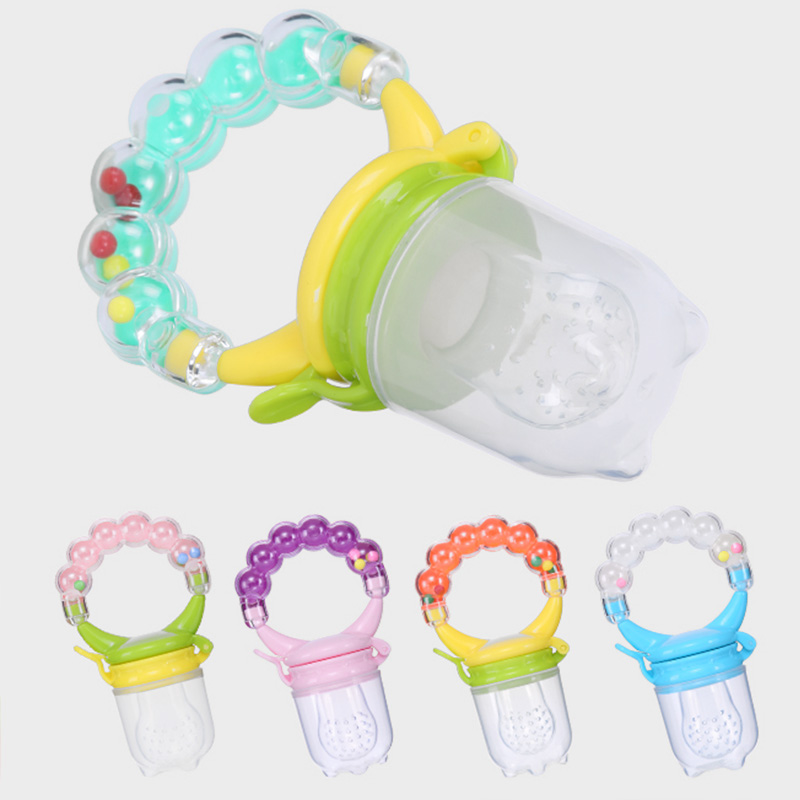 Wholesale Bpa free Silicone Pacifier Fresh Fruit Food Baby Feeder