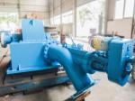 Double Nozzles Turgo Turbine Generator Used In Hydroelectric Power Plant