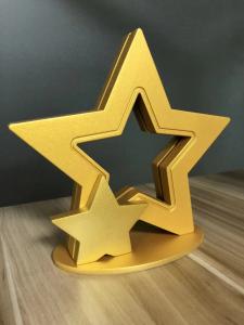 Wholesale Metal Stars CCC 20cm Height Custom Trophy Cup For Winners from china suppliers
