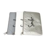 Women'S Retro Solid Color Tyvek Cosmetic Makeup Bag