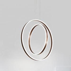 Wholesale Acrylic Nordic Light Fixture Luxury Dimmable Round Hanging Drop Led Lighting from china suppliers