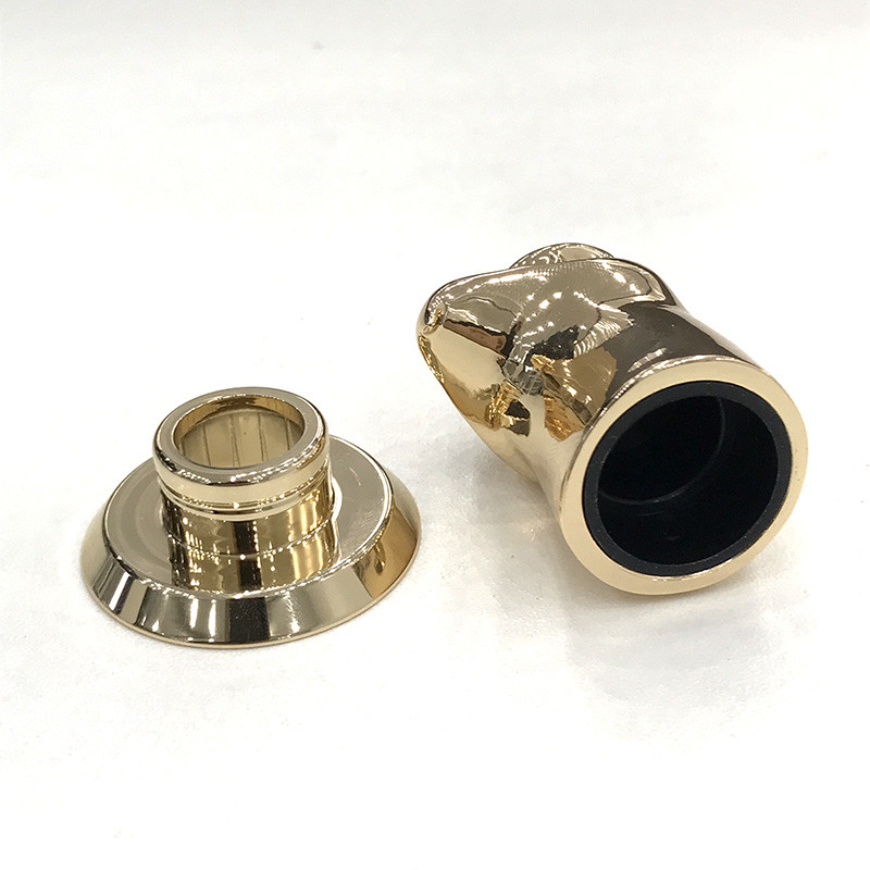 Smooth Zamac Fragrance Cap 42*31*41mm Long-Lasting Finish For Bottle Cap