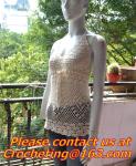 lace crop top, deep v neck halter top/spaghetti strap tank tops/lace colete