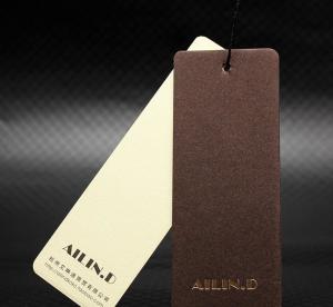 Wholesale Lightweight Custom Printed Hang Tags / Garment Packing Bags Eco Friendly from china suppliers