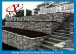 Durable Anti-Impact Welded Gabion Box , Gabion Rock Wall Cages For Slope