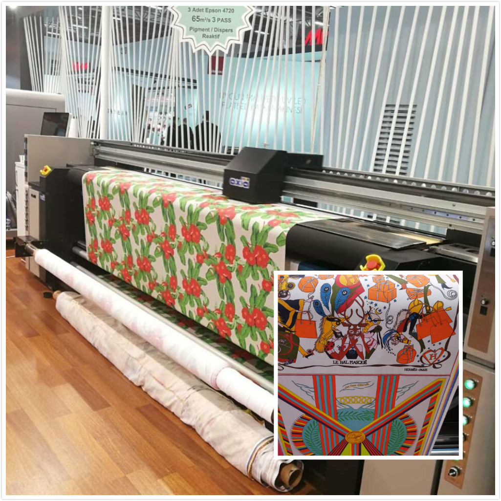 Banner Large Format Textile Printer Sublimation Printer For Cotton Fabric