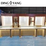 Frameless Wooden Jewellery Glass Display Cabinet Factory, Professional Custom