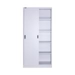Sliding 2 Doors Office Filing Cabinets Iron / Metal / Steel File Cabinet