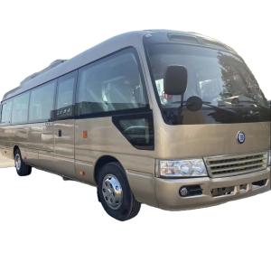 Wholesale 30 Seats 4*2 Toyota Coaster Bus G.V.W 7400kg Used For Your Passenger Transport from china suppliers