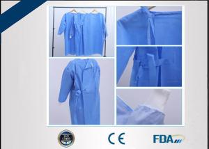 Wholesale Reinforced Waterproof Surgical Gowns Disposable Sterilized / Non Sterilized from china suppliers