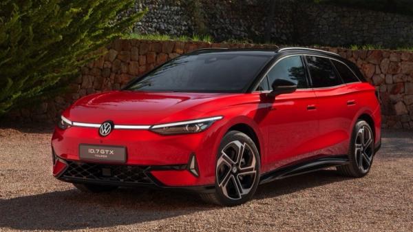Volkswagen ID 7 Tourer GTX New Engery Vehicle With 91kwh Battery Of 250kw (340P