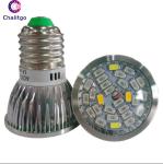 Aluminum 6W LED Flowering Grow Lights 50000H 85V-265V High Luminous Efficiency