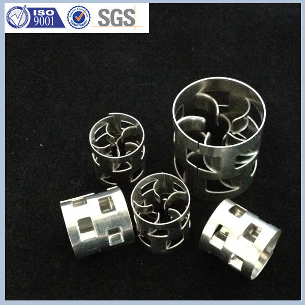 Metal Random Packing Stainless Steel SS304 Cascade Ring 25mm 38mm 50mm