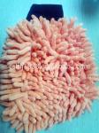 yellow blue colorful 16 * 21cm hair height 3cm microfiber big chenille car