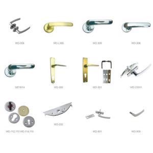Wholesale Chrome Internal Steel Door Handles 40mm-60mm Door Thickness from china suppliers