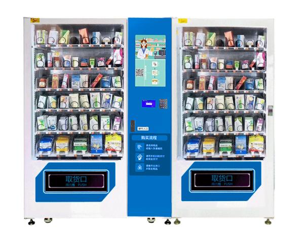Automatic Pharmacy Vending Machine 2 Cabinets Large Capacity Combo Vending