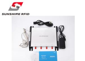 Four Port Passive RFID Reader RS485 RS232  Enthernet Port For Logistics Tracking