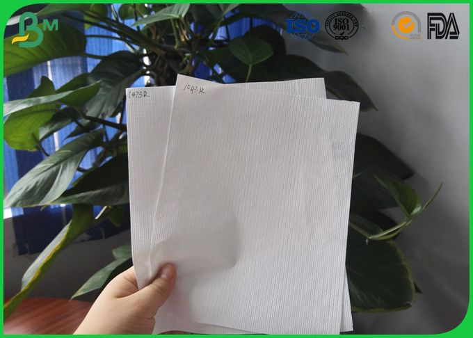 Smooth Surface Tyvek Waterproof Paper 1443R 1473R White Color Untear Paper