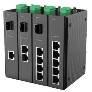 Wholesale 5-Port Industrial Ethernet Series Switch -40℃~75℃,5x10/100/1000Base-TX Ethernet Switch from china suppliers