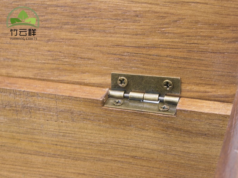 Wooden Watch Box Handicraft Box With Metal Hinge And Magnet(Retro Color)
