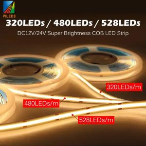 Wholesale DC12V 24V LED Ribbon Tape Light Strip 480leds 8mm IP20 Dotless Flexible from china suppliers