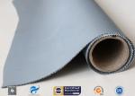 900g/m2 Grey Silicone Coated Fiberglass Fabric For Heat Insulation 0.85mm