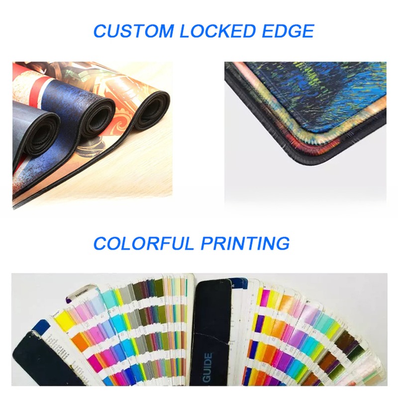 Large Extended Eco-Friendly Gaming Mousepad Non-Slip Rubber Table Mat for PC Keyboard
