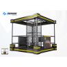 Buy cheap Black Yellow Virtual Shooting Simulator Theme Park Equipment With 2 Handles from wholesalers