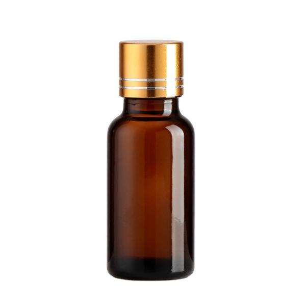 10ml 20ml 30ml Brown Essential Oil Glass Bottle with Bamboo Cover Base Material