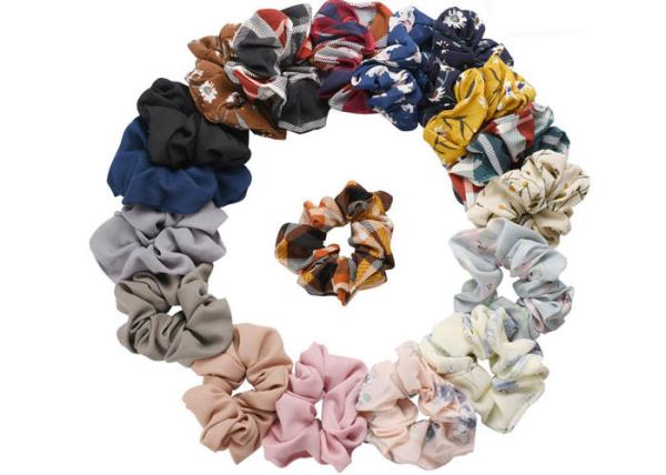 professional spring/summer chiffon hair scrunchies lady OL hair corset fabric
