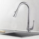 Cold Hot Water Pull Out Spray Stainless Steel Faucet