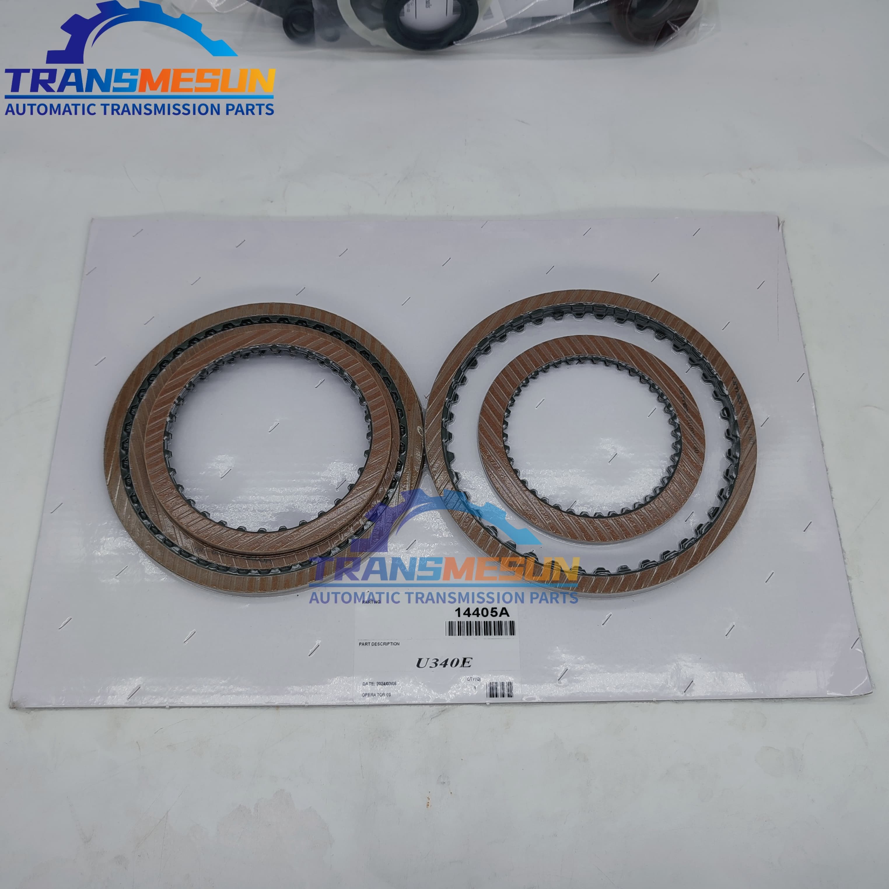 Suitable for Toyota U340E; U341E,U340F; U341F transmission master rebuild kit