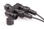 KooSion outdoor lighting connectors 1 to 3 waterproof