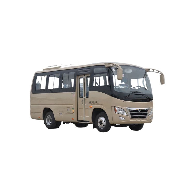 Manual Transmission Type Dongfeng 19 Seats LHD Used Coaster Buses 2360ml Displacement